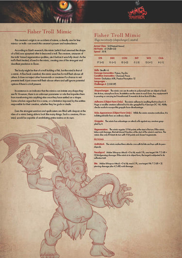 Fisher Troll Mimic